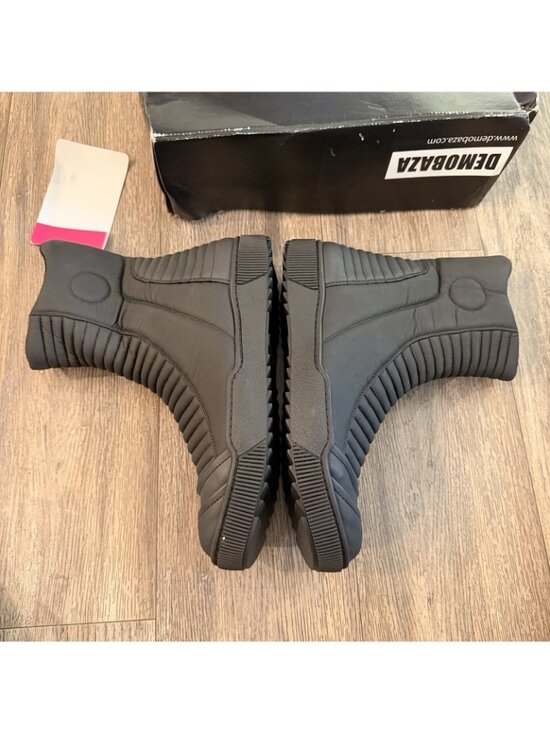DEMOBAZA Leather Black Mens Gagarin Top Boots EU 45 main image 12